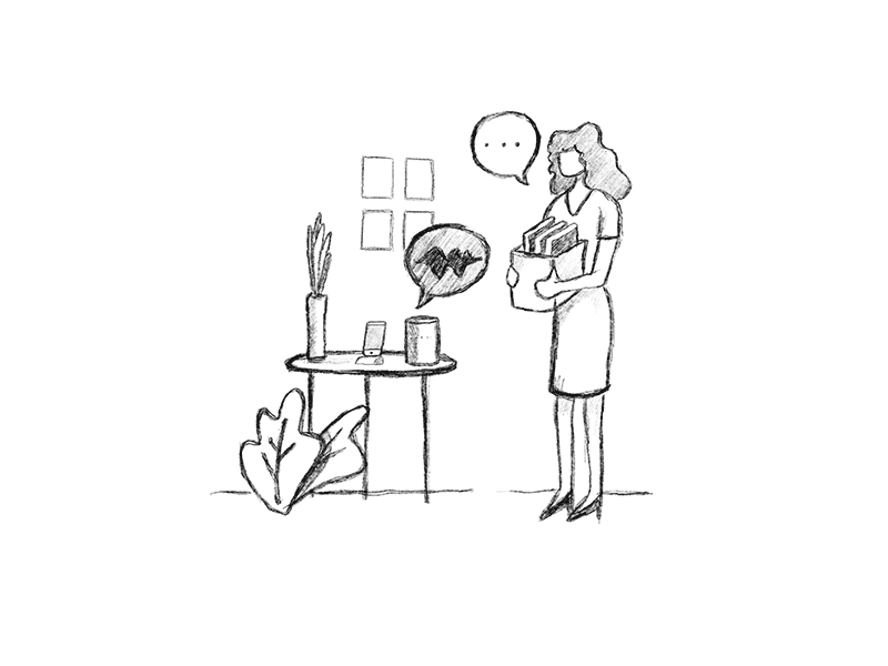 Sketch Process from Bot AI section ai assistant digital automation bot chat icon illustration sketch