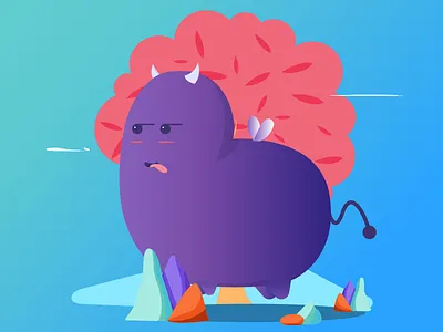 little monster 3 children illustration illustrator monster