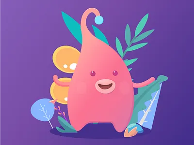 little monster 1 children illustration illustrator monster