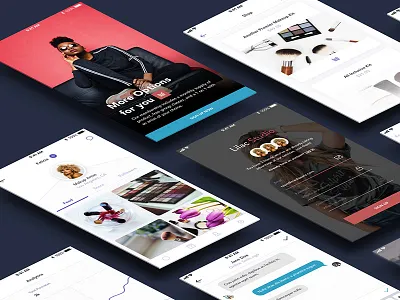 Lilac Studio v1.1 - Preview Freebie! freebie mobile ui ui kit ux