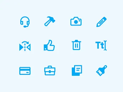 Floorplanner Iconography icon icon set iconography icons line