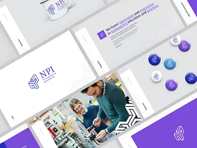 NPI Brand Guideline brand guideline identity logo mark npi slogan university wordmark