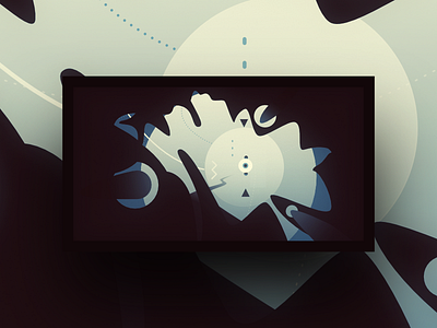▲ Lets Make Shapes ▲ | 76 | Abstract affinity designer design glow gradient graphics letsmakeshapes sci fi shape visual