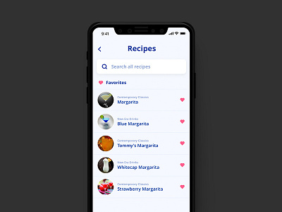Daily UI #44: Favorites dailyui favorites iphone x