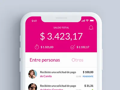 Todo Pago - Concept design home ios mobile ui ux