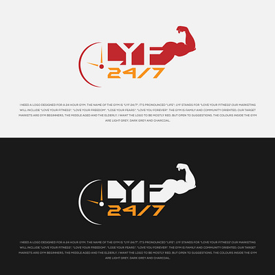 Logo for Lyf Gym franchise. brand brand design branding gym franchise logo design lyfgym franchise