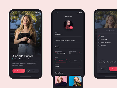 Meetinbar app app design clean czech design ios real work simple ui ux wolinger