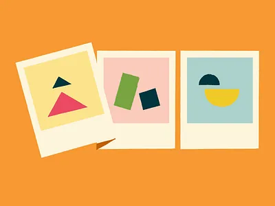 Zendesk Polaroids illustration polaroid zendesk