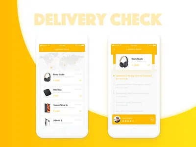 Delivery Check iosappsketch