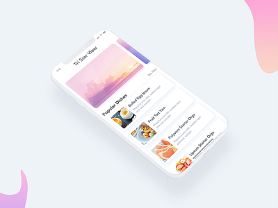 Daily UI 009 I Hotel Services Iphone X | Minimal Design app design daily ui hotel services mobile app to do to do app travel ui design