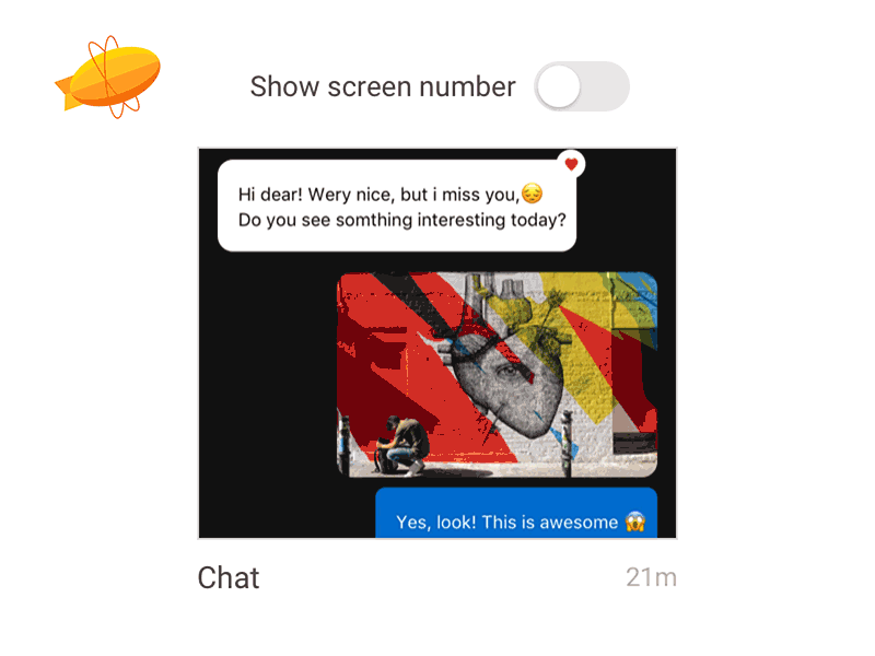 Zeplin - Numbering screens principle prototype screens sketch zeplin