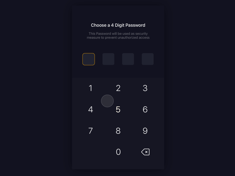 Security Pin ae animation color design interaction motion otp password pin