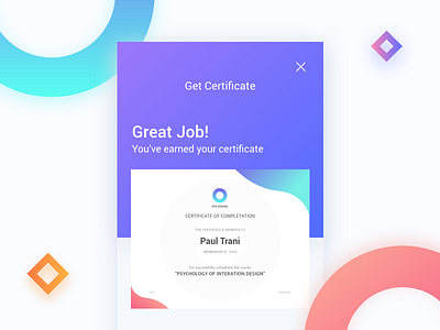 Get Certificate cards certificates graduate graphic illustrations pattern prints student