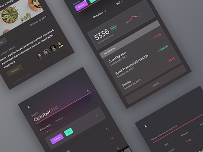 UI exercises #21/100 aep app blog clean colors grid minimalism，browser type typography