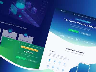 Airpush - Website ads advertising airpush cellular chart dashboard data mobpartner statistics website