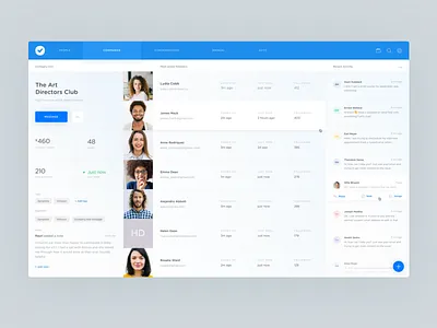 Dashboard concept dashboard list. ui