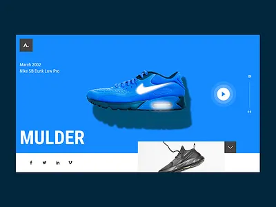 UI Experiment #27 blog experiment font free homepage landing mondrianizm one page website ui unsplash ux website