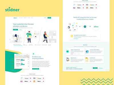 Stidner Homepage feature homepage label printing shipping