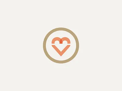 Companion Care mark brand care custom elderly heart identity logo mark service transparency typography