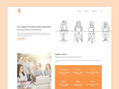 Landing Page design homepage design interaction design ui user experience ux