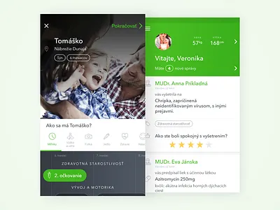 Dovera: Park button grid mobile process profile social ui user experience user interface ux