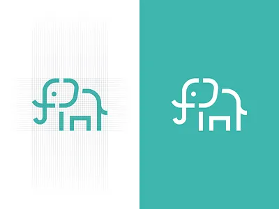 First Code Academy - Final Logo academy animal c code coding ear elephant f first tusk
