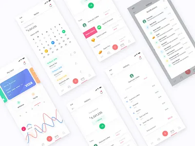 Finance Application bank banking card commerce credit finance invoice money paypal square transaction wallet