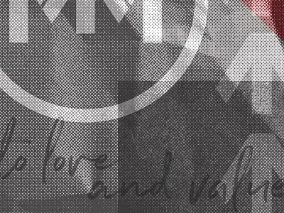 Mission Wallpaper halftone love pattern texture wallpaper