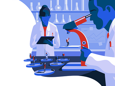 Capital One | Design Genome Project blue design design genome education grid illustrations product product illustration report typography ui user interface