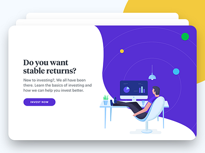 Stock Market Investment graphic design investment landing page stock market web