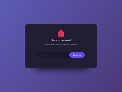 Daily UI Challenge #026 - Subscribe button daily ui challange email newsletter subscribe ui ux