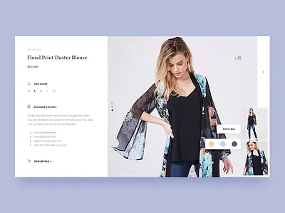 Fashion brand ecommerce fashion shop ui ux website