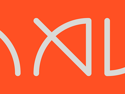 Custom type Navus Ventures custom type font navus navus ventures