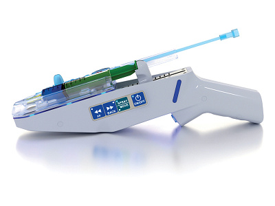 RenovaCare Skin Gun 3d rendering modeling