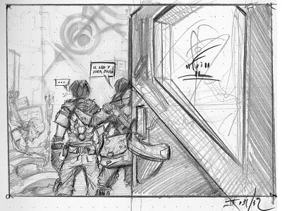 E.N.D. volume 2 sketches black and white end graphic novel handmade post apo roman graphique sketches storyboard teaser