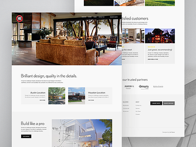 Mirror Gallery Web clean gallery interior kalman landing light magyari mirror presentation website windows