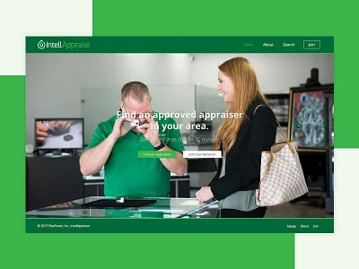 IntellAppraise Website home page website