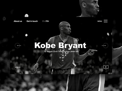 web design Basketball match kobe nba star