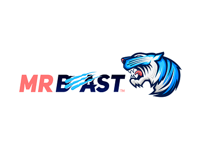 MRBEAST branding color concept design graphic illustration illustrator logo mrbeast typography vector