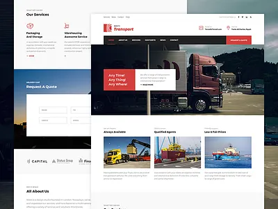 Westy Transport, Cargo & Logistic business cargo corporate freight logistic logistics packaging shipment shipping storage transport transportation truck trucking warehouse