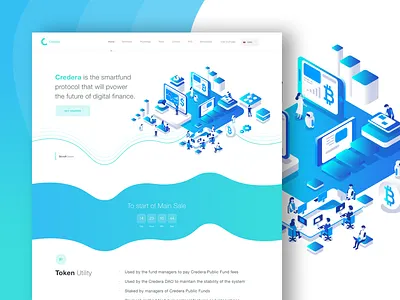 Credera bitcoin crtypto landing crypto crypto curency crypto ui curency design ui design