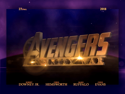 Avengers - movie intro animation avengers fantasy infinity intro marvel movie war