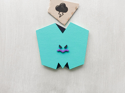 M for mad 36daysoftype acrylicpainting character design graphic handmade illustration lettering mad timletsgo timvandenbroeck woodrelief