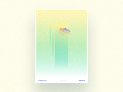 ▲ Lets Make Shapes ▲ | 80 | Rectangle Abstraction abstract geometric glow gradient letsmakeshapes rectangle sci fi shapes soft