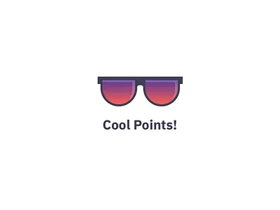 Cool 80s cool delight easter egg fun glasses illustration points sunglasses ux