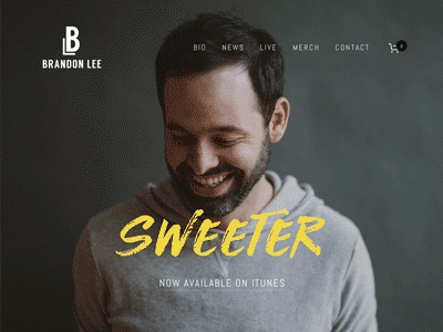 Brandon Lee Rebrand brand brand design identity logo squarespace