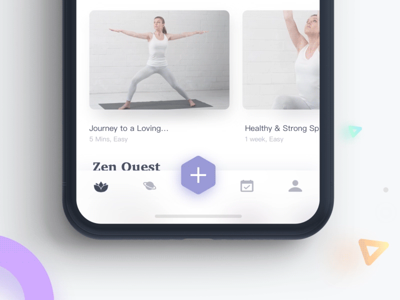 Example of Tab Bar Animation