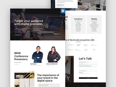 BMW Landing Page clean landing landing page minimal ui ux web design
