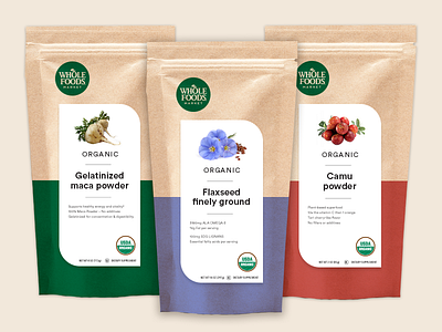 Supplement Packaging Exploration health food kraft organic packaging vitamin