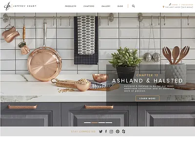 Jeffrey Court clean digital digtal graphic design homepage interface modern plainjoestudios redesign sub page typogaphy ui uidesign uiux web web design website
